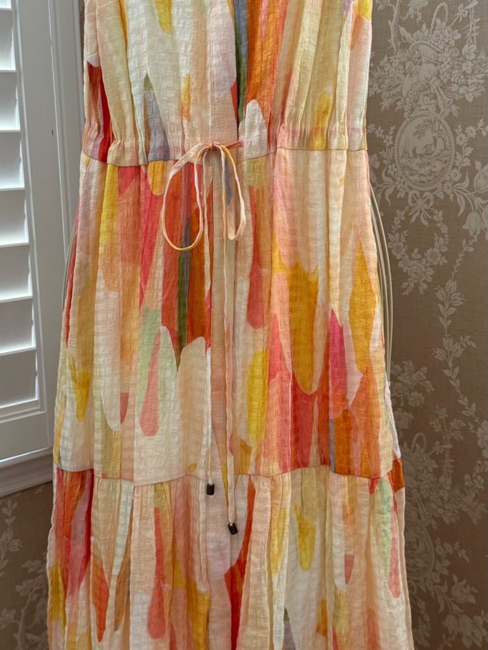 Maeve by Anthro Watercolor Maxi Dress - Picture 3 of 13